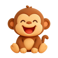 Obraz premium Smiling Monkey