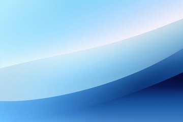 Obraz premium Light Blue gradient background minimalist blue art.