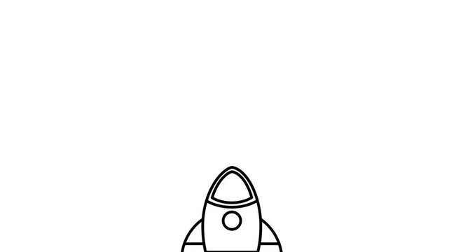 rocket vector illustration