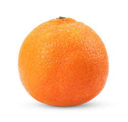 orange fruit isolated on transparent png ( Image from camera)