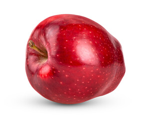 apple isolated on transparent png ( Image from camera)