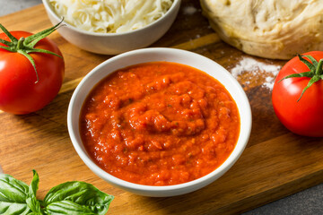 Organic Homemade Tomato Pizza Sauce