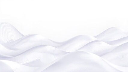 Abstract flowing line design