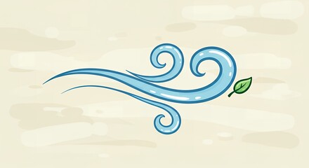 Light Air Current Graphic