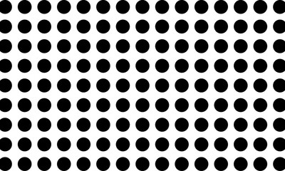 Abstract black polka dot pattern. Polka dot background. dotted pattern.
