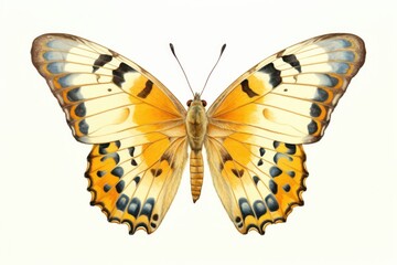 Colorful butterfly illustration art