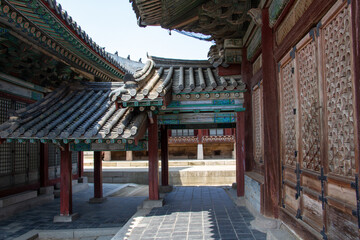 Obraz premium Gyeongbokgung Palace in Seoul 