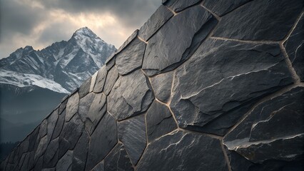 mountain landscape in the morning