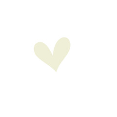 Soft pastel heart with motion lines – hand drawn minimal love icon