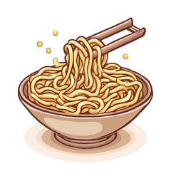 delicious noodles design very cool