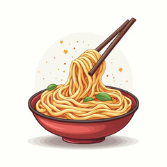 delicious noodles design very cool