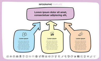 Doodle Infographic Template