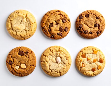 Assorted cookies, various flavors