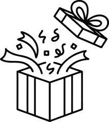 gift box vector illustration