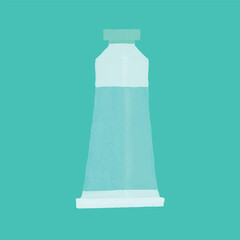 Creative Stationery Illustration – Tube Paint