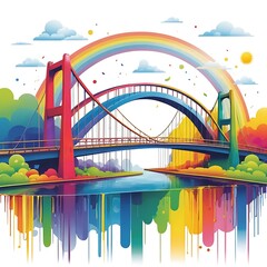 bridge over the river