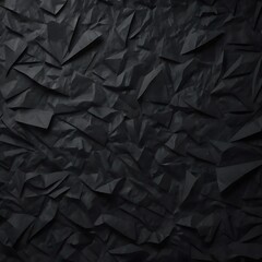 crumpled black paper
