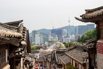 Obraz premium Bukchon Honak Village Finales