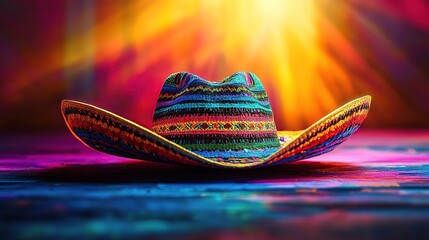 Colorful Mexican Hat
