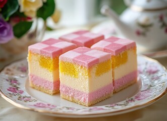 Layered Mango Cheesecake Dessert