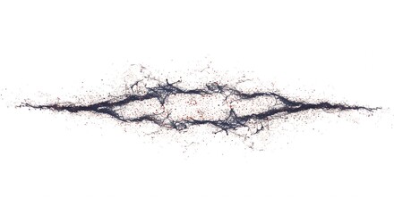 Obraz premium Cosmic Data Dust Symbol