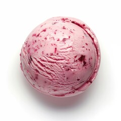 Fototapeta premium Delicious berry-flavored ice cream