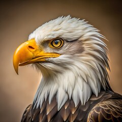 Obraz premium american bald eagle in flight