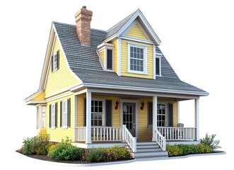 Yellow House Exterior