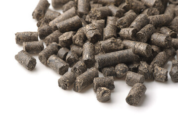 Sunflower press cake pellets