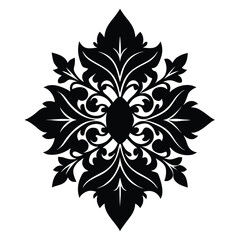 Interior designer element isolated wallpaper sample on white background