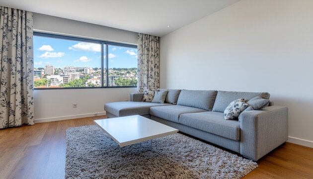 Peaceful Modern Apartment Interior