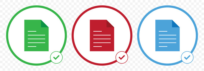 Coloring Documents icon Simple thin line logo set on Transparent Background. EPS 10.  