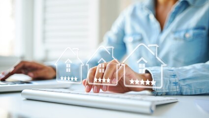 Evaluating homes with a digital rating system