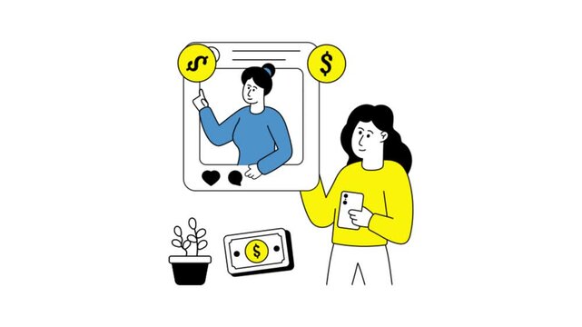 Media Monetization Mp4 Video Animated