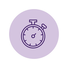 Stopwatch vector, pixel perfect, illustrator file 
