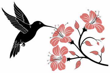 vector illustration of a bird