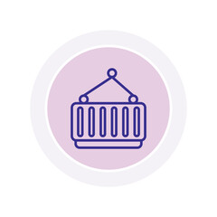 Container vector, pixel perfect, illustrator file 
