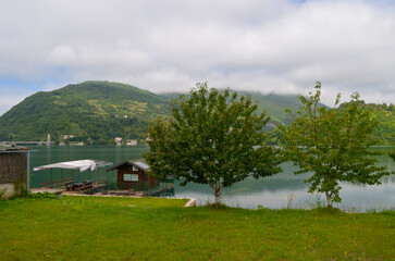 Lakeside Retreat with Mountain View