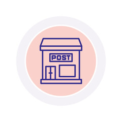 Post Office vector, pixel perfect, illustrator file 
