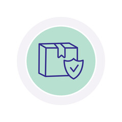 Safe Shipping vector, pixel perfect, illustrator file 
