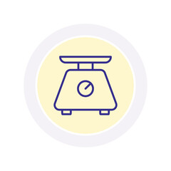 Weight Scale vector, pixel perfect, illustrator file
