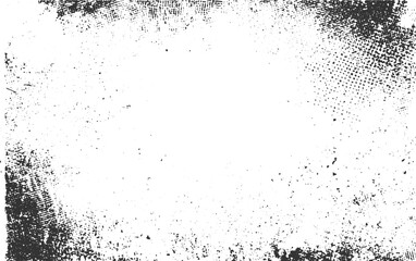 Abstract splash in motion, chips, scratches, stains, dust. Monochrome, Weathered grunge texture, old painted concrete wall transparent background.