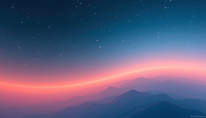 a gradient background transitioning through emerald green, teal, sky blue, gentle lavender with a smooth and visually appealing blend.