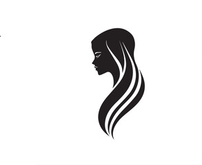 silhouette of a woman