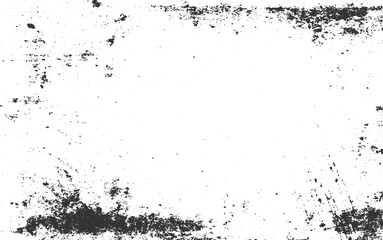 Vector texture dust and scratched. Grunge Subtle grain texture overlay. Scratched Frame. Grunge Urban Halftone effect classic design. transparent background.