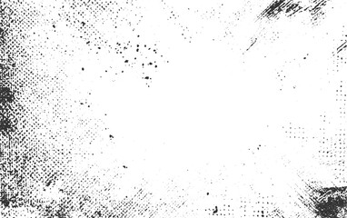Obraz premium Abstract dust particle and dust grain texture on white, dirt Scratched Frame. Grunge Urban Texture Vector. Dust Overlay. grunge texture transparent background.