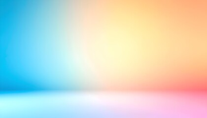 Obraz premium abstract blurred color gradient colorful pastel backdrop with smooth texture background perfect for product design