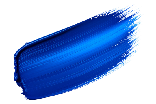 Wide Vertical Brush Stroke in Charcoal Black with Uneven Texture and Cracked Pigment Trails, Transparent Background