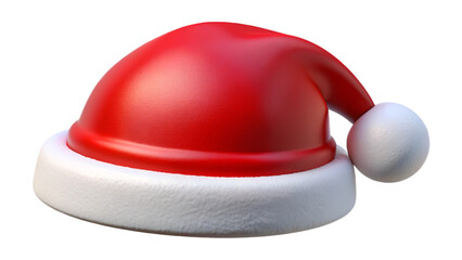 3d santa claus hat