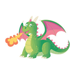 green dragon cartoon